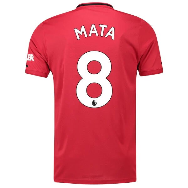 Trikot Manchester United NO.8 Mata Heim 2019-20 Rote Fussballtrikots Günstig